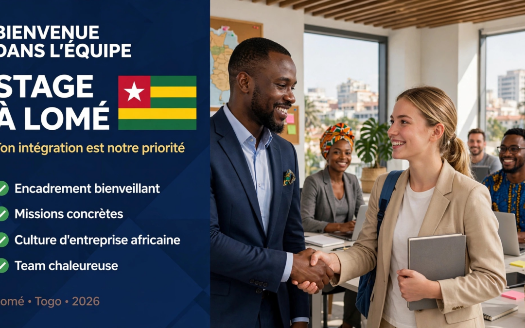 Votre stage en entreprise au Togo